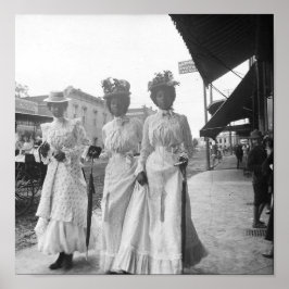 Drei Frauen in Marshall Texas Poster