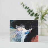 Drei Frauen in Profil, schöne Kunst, Postkarte (Stehend Vorderseite)