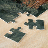Drei Frauen mit schwarzen Wölfen Grasset Kunst Puzzle (Seite)