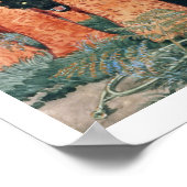 Drei Frauen und drei Wölfe (w/c) Poster (Ecke)