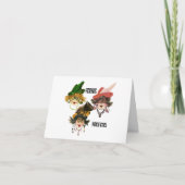 Drei Freunde Dever Card Karte (Vorderseite)