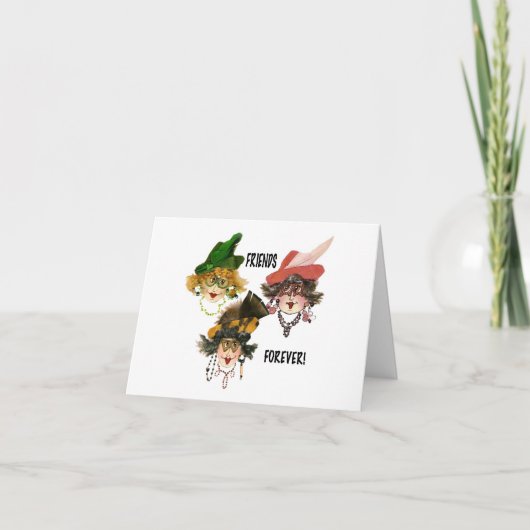 Drei Freunde Dever Card Karte (Vorderseite)