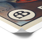 Drei Freunde Poster (Ecke)