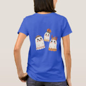 Drei fröhliche Geister mit einzigartigen Kopfteile T-Shirt (Rückseite)