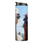 Drei Funny Alpacas Thermosbecher (Nach rechts gedreht)