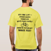 Drei-Fuß T-Shirt (Rückseite)