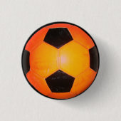 Drei Fußballbälle Button (Vorderseite)