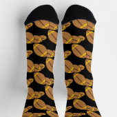 Drei Fußbälle Socken (Oben)
