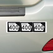 DREI GA 400 "Alpharetta Autobahn" Autoaufkleber (Auf Auto)