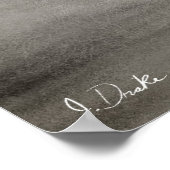 Drei galoppierende Pferde Poster (Ecke)