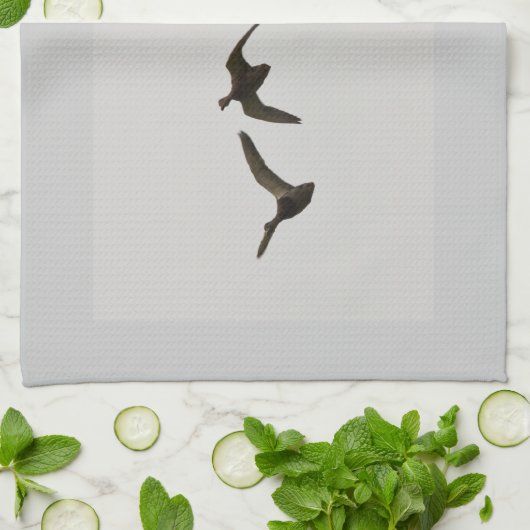 Drei Gänse Handtuch (Gefaltet)