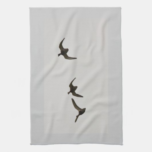 Drei Gänse Handtuch (Vertikal)