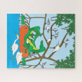 Drei Gators Jigsaw Puzzle (Horizontal)