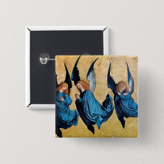 DREI GEBIETE IN BLAU BUTTON (Vorne & Hinten)