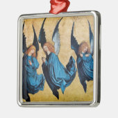 DREI GEBIETE IN BLAU ORNAMENT AUS METALL (Links)