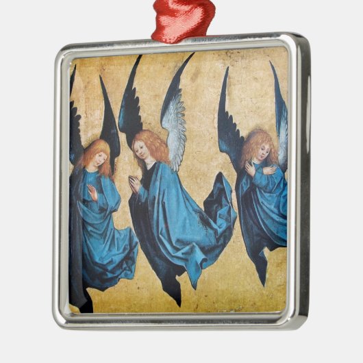 DREI GEBIETE IN BLAU ORNAMENT AUS METALL (Links)