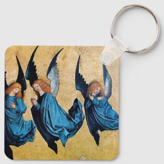 DREI GEBIETE IN BLAU SCHLÜSSELANHÄNGER (Rückseite)