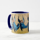 DREI GEBIETE IN BLAU TASSE (Vorderseite Links)