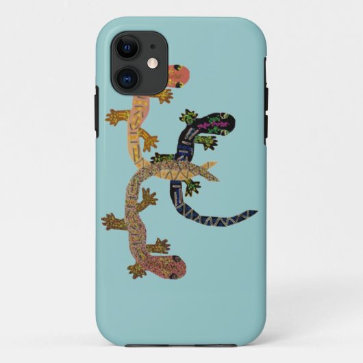 Drei Geckos IPhone 5 Fall Case-Mate iPhone Hülle (Rückseite)
