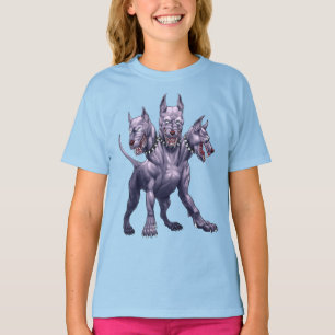Drei gehackte Hunde Cerberus T-Shirt