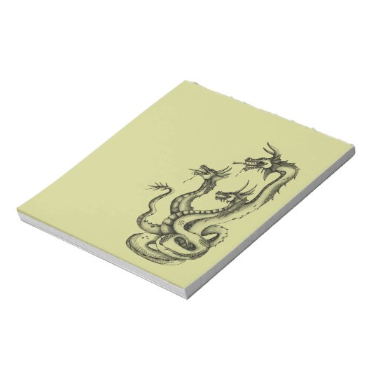 Drei gehärtete Hydra-Designs Notizblock (Rotiert)