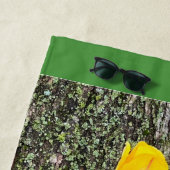 Drei gelbe Tulissen / Strandtuch (Beispiel)
