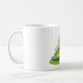 Drei Gelbente Kaffeetasse (Links)