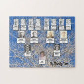 Drei-Generationen-Fotos-Puzzle Puzzle (Horizontal)