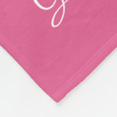 Drei Generationen von Liebe Oma, Mama, Me Foto Fleecedecke (Ecke)