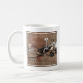Drei Generationen von Mars-Rover. Kaffeetasse (Links)