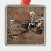 Drei Generationen von Mars-Rover. Ornament Aus Metall (Vorne)