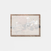 Drei Generationen von Mars-Rover. Post-it Klebezettel (Vorderseite)
