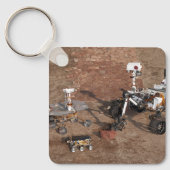 Drei Generationen von Mars-Rover. Schlüsselanhänger (Vorderseite)