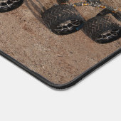 Drei Generationen von Mars-Rover. Schreibtischunterlage (Ecke)