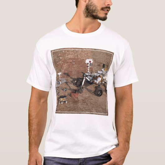 Drei Generationen von Mars-Rover. T-Shirt (Vorderseite)