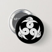 Drei geplünderte Wildgänse, nach außen gerichtete Button (Vorne & Hinten)