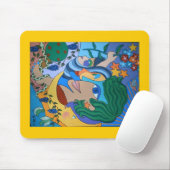 Drei Gesichter Eve Mousepad (Mit Mouse)