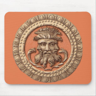 drei Gesichter Mousepad