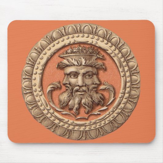 drei Gesichter Mousepad (Vorne)