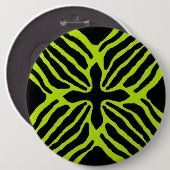 Drei gestreifte Giftkröte Button (Vorne & Hinten)