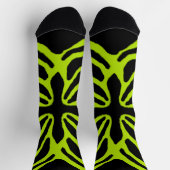 Drei gestreifte Giftkröte Socken (Oben)