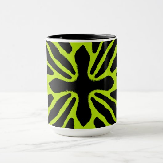 Drei gestreifte Giftkröte Tasse (Zentrum)