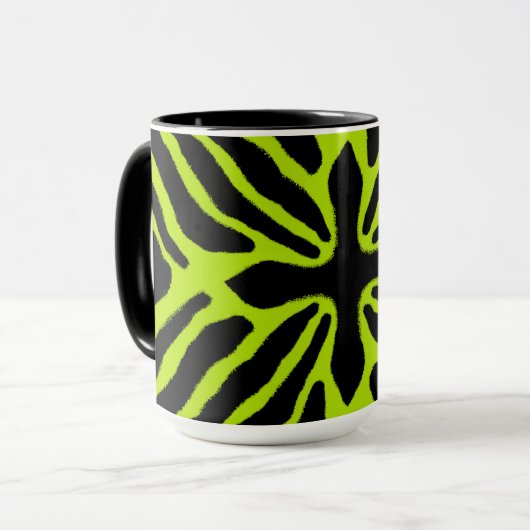 Drei gestreifte Giftkröte Tasse (Vorderseite Links)