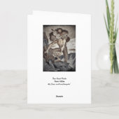 Drei gingen Monster voran Karte (Rückseite)