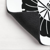 Drei-Ginkgo-Blätter in Form eines Lüfters Mousepad (Ecke)