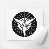 Drei-Ginkgo-Blätter in Form eines Lüfters Mousepad (Mit Mouse)