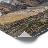 Drei Gipfel von Lavaredo, Dolomiten, Italien Poster (Ecke)