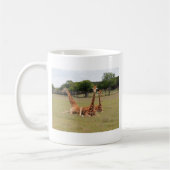 Drei Giraffen bei Fossil Rim Kaffeetasse (Links)