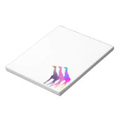Drei Giraffen Design 5 Notizblock (Rotiert)