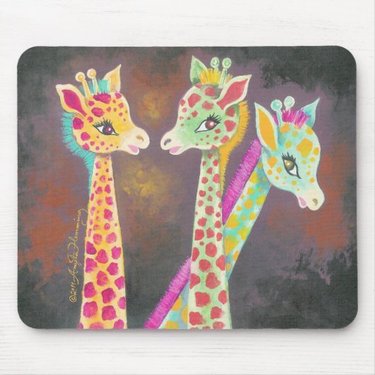 Drei Giraffen Mousepad (Vorne)